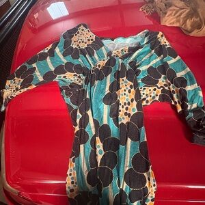 T-Bags Multicolor Patterned Dress